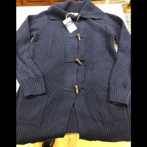 New Navy Sweater Size Large